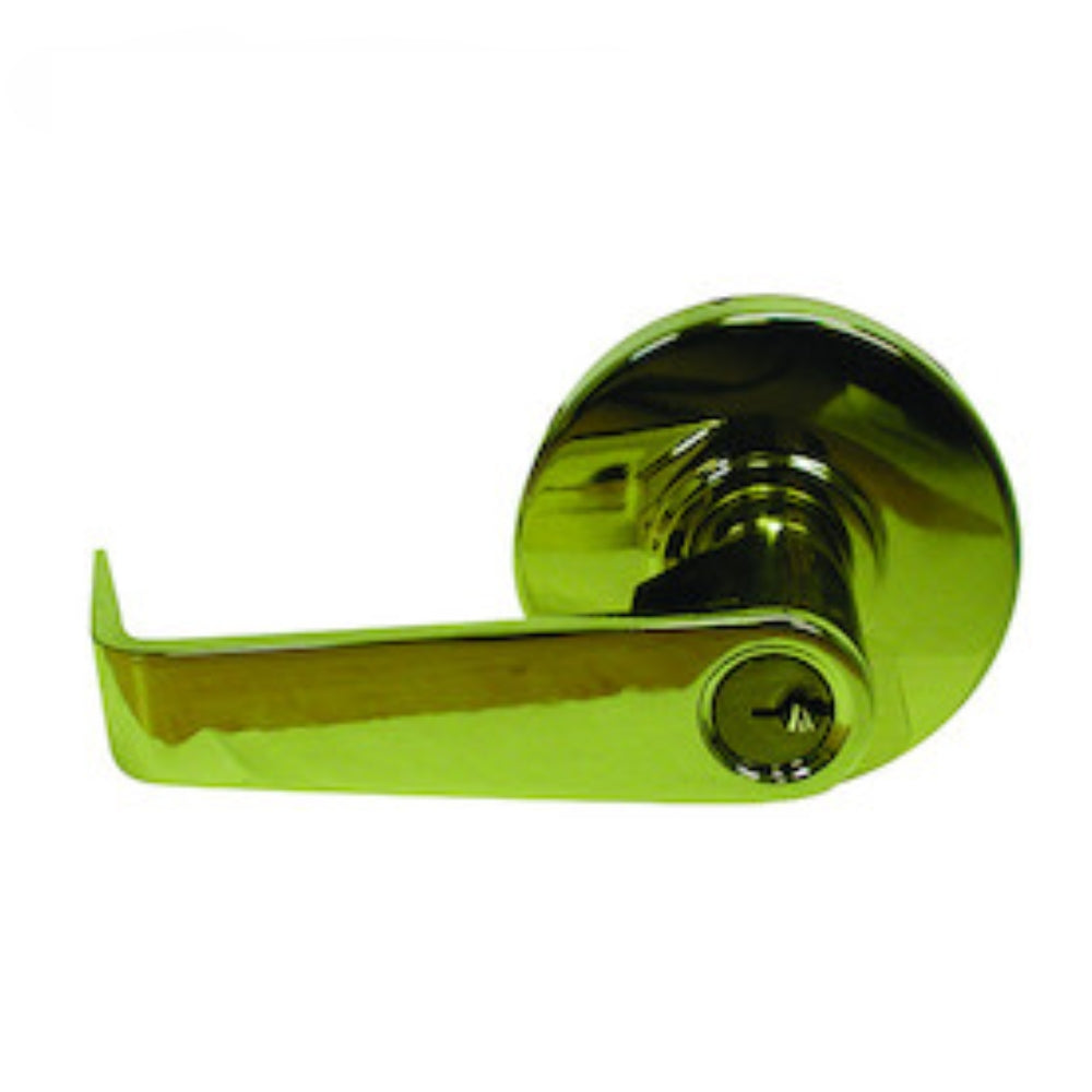 General Lock L270S-360 605 C 234 S ANSI Grade 2 Cylindrical Leverset Classroom Lock Bright Brass Finish | All Security Equipment