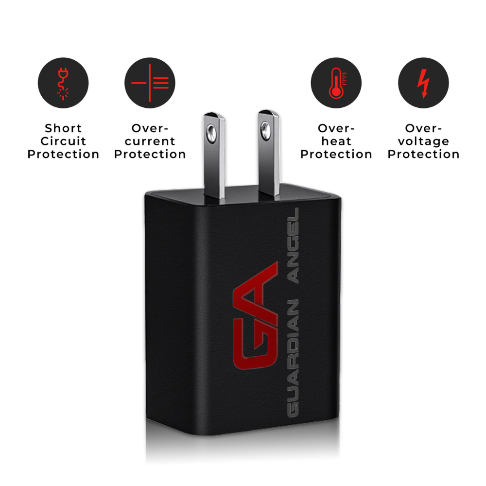 Guardian Angel AC Adaptor with Type-C USB Cable | GUA-ACC-ACA-C