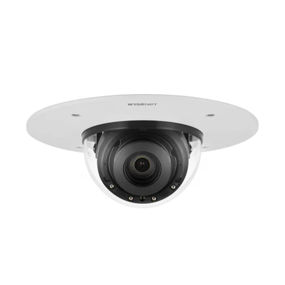 Hanwha Vision 4K IR Indoor Flush Mount Dome AI Camera | All Security Equipment