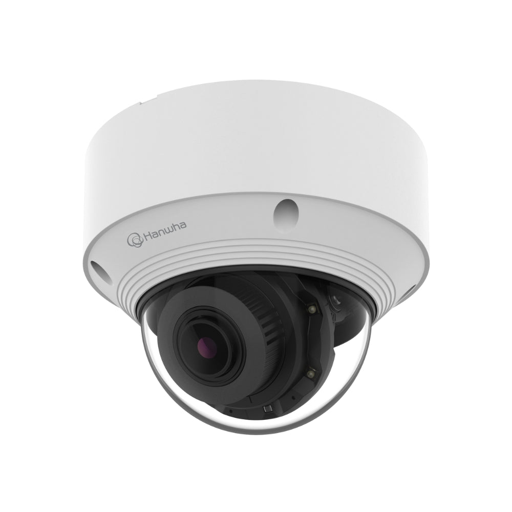 Hanwha Vision 4K IR Vandal Dome AI Camera with Varifocal Lens | All Security Equipment