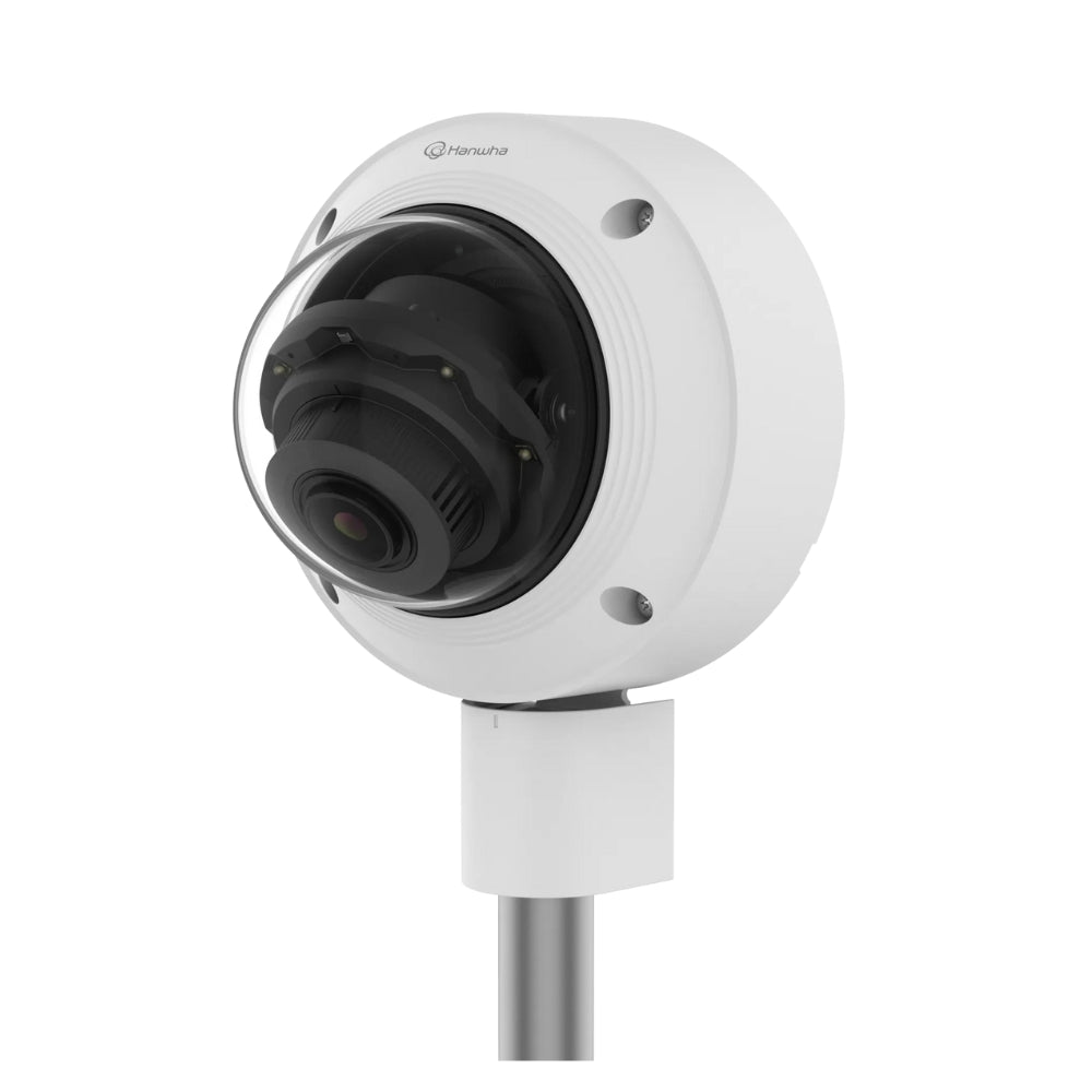 Hanwha Vision 4K IR Vandal Dome AI Camera with Varifocal Lens | All Security Equipment