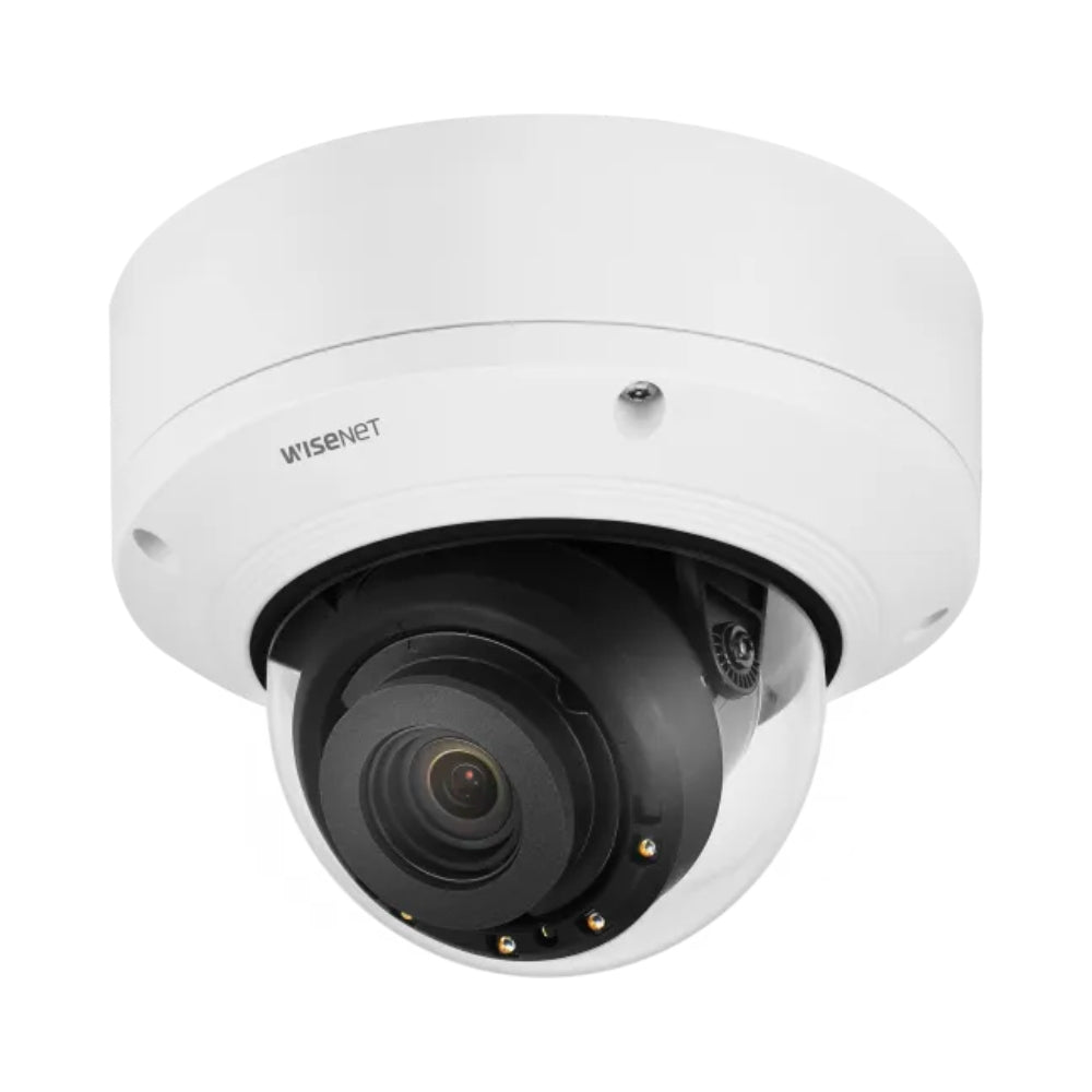 Hanwha Vision 4K IR Indoor Vandal Dome AI Camera | All Security Equipment