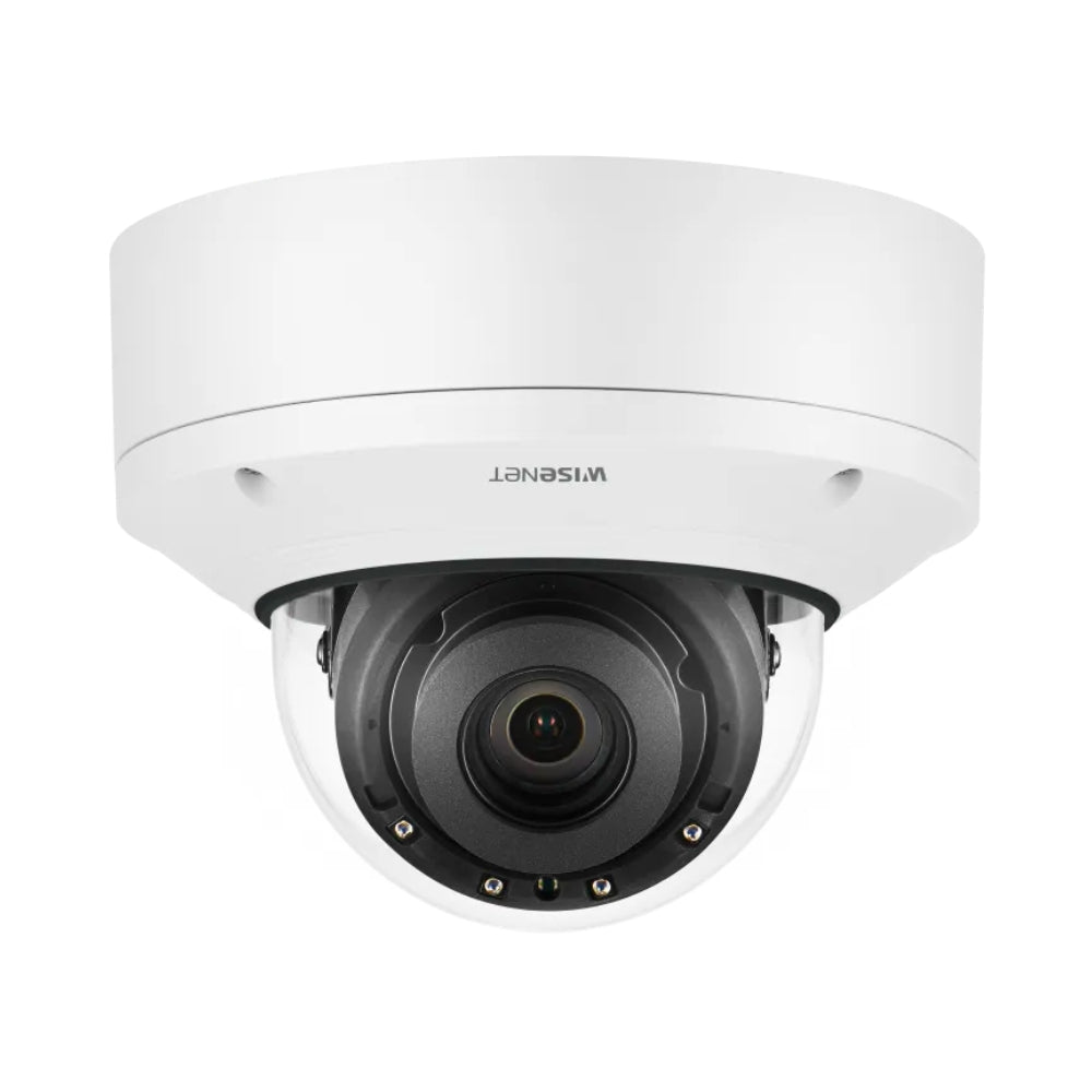 Hanwha Vision 4K Vandal-Resistant Indoor IR Network Dome Camera | All Security Equipment