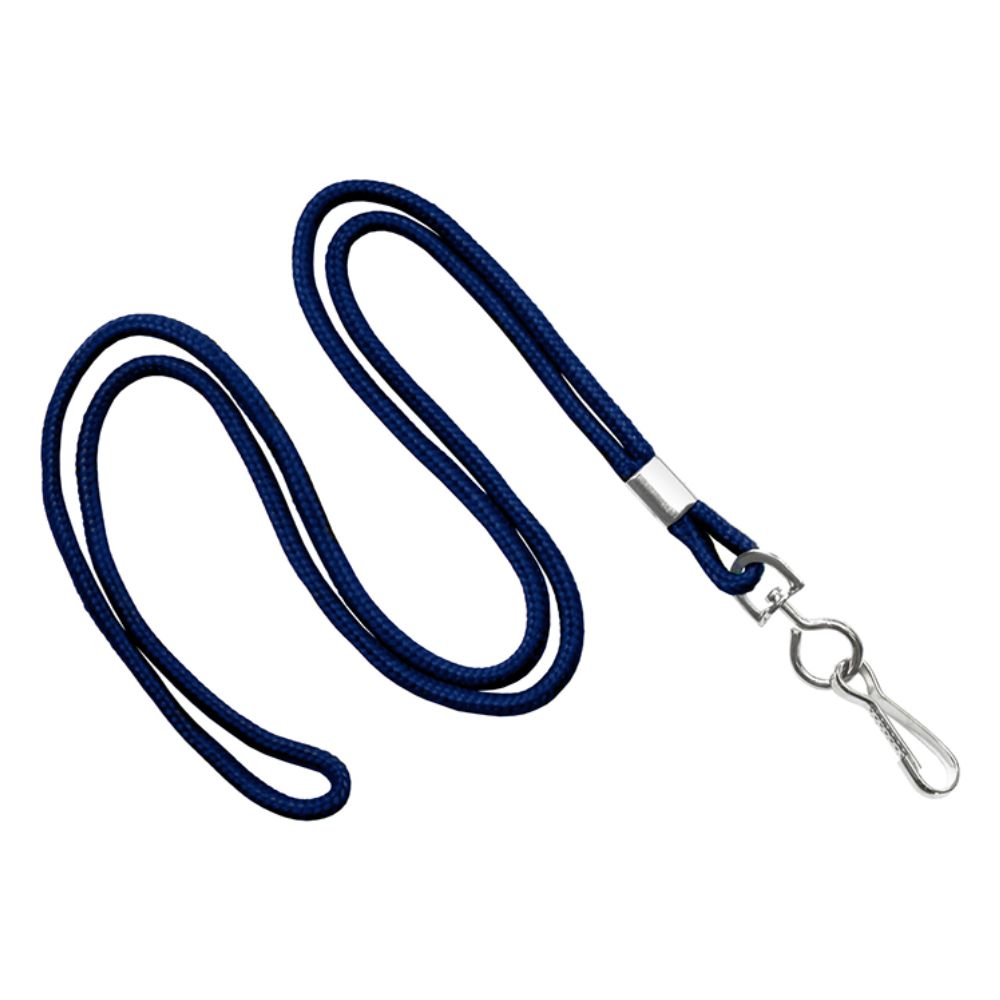 IDP 1/8" Round Braid Non-Breakaway Lanyard (Pack of 100)