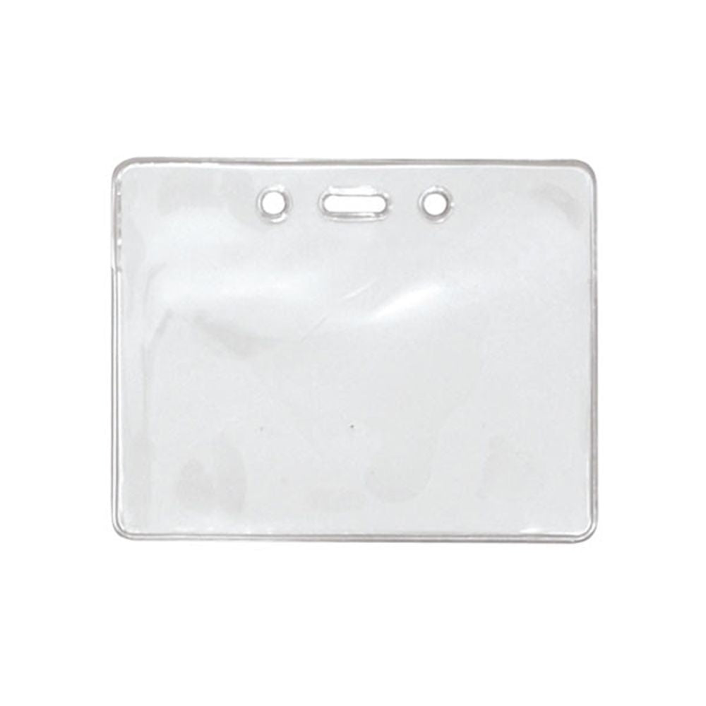 IDP Clear Horizontal Badge Holder 100/pack 900610