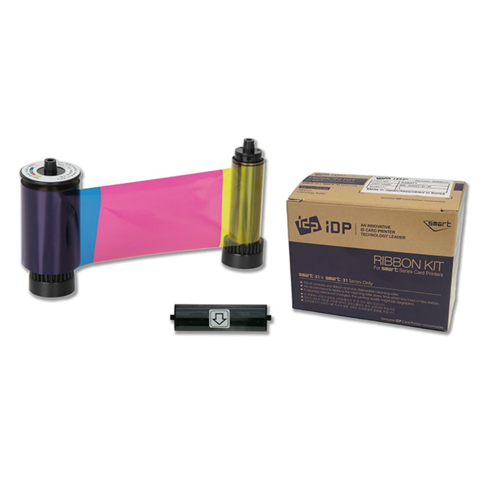 IDP SMART-31 & 51 Series YMCKO Full-color Ribbon 250 cards/roll 659366