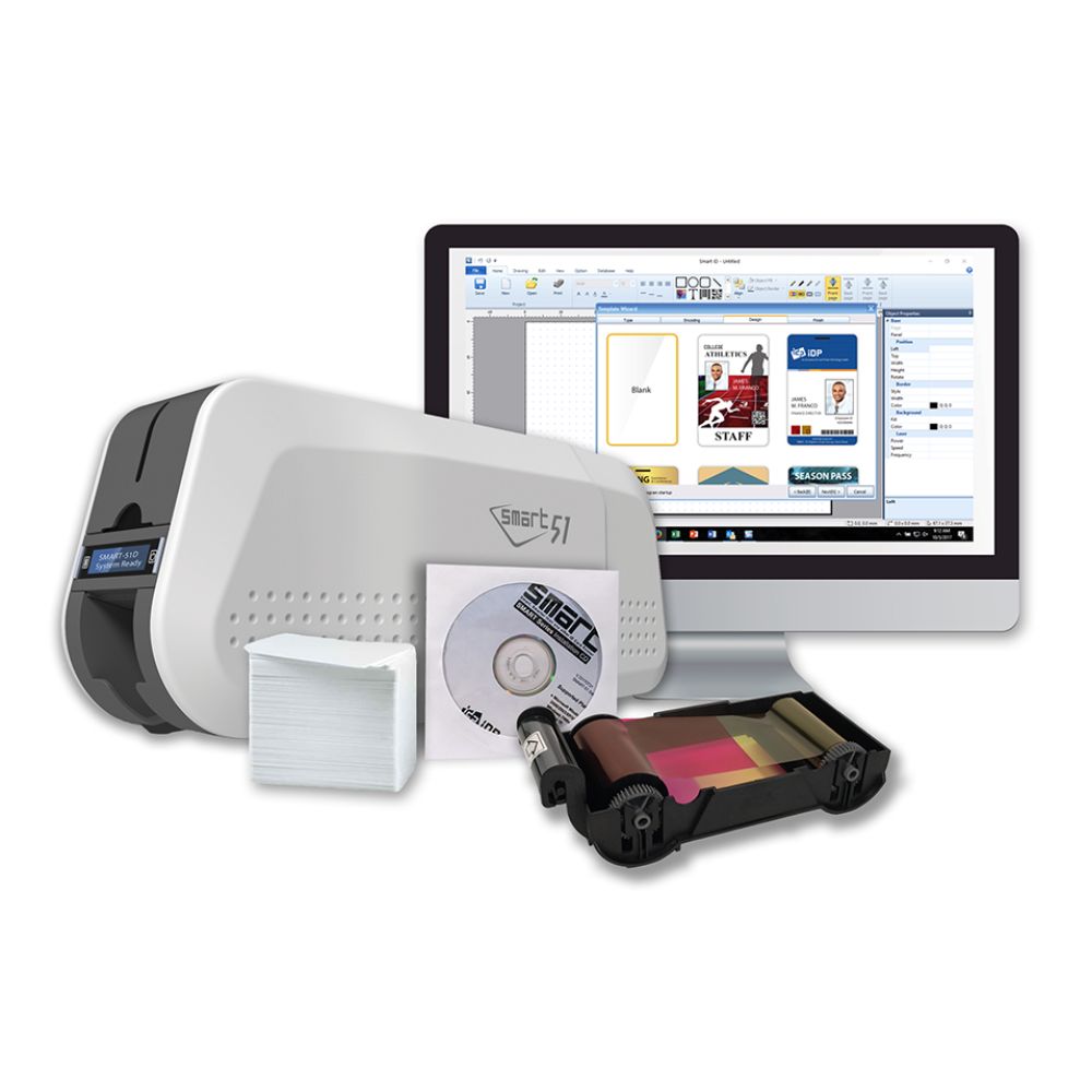 IDP SMART-51DE Duplex ID Card Printer (Ethernet)