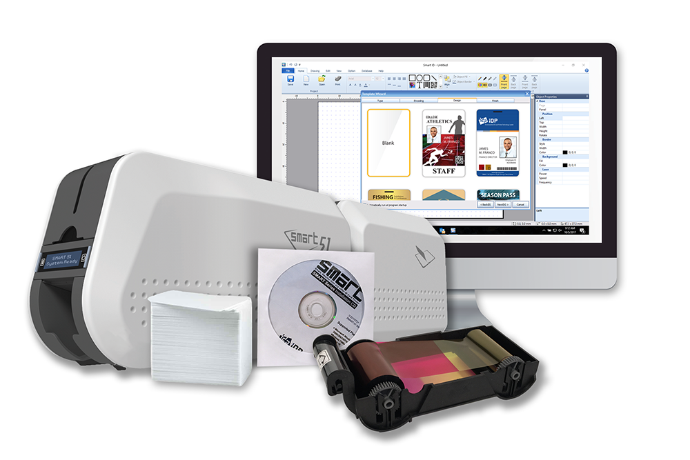 IDP SMART-51LE Duplex ID Card Printer & Laminator (Ethernet)