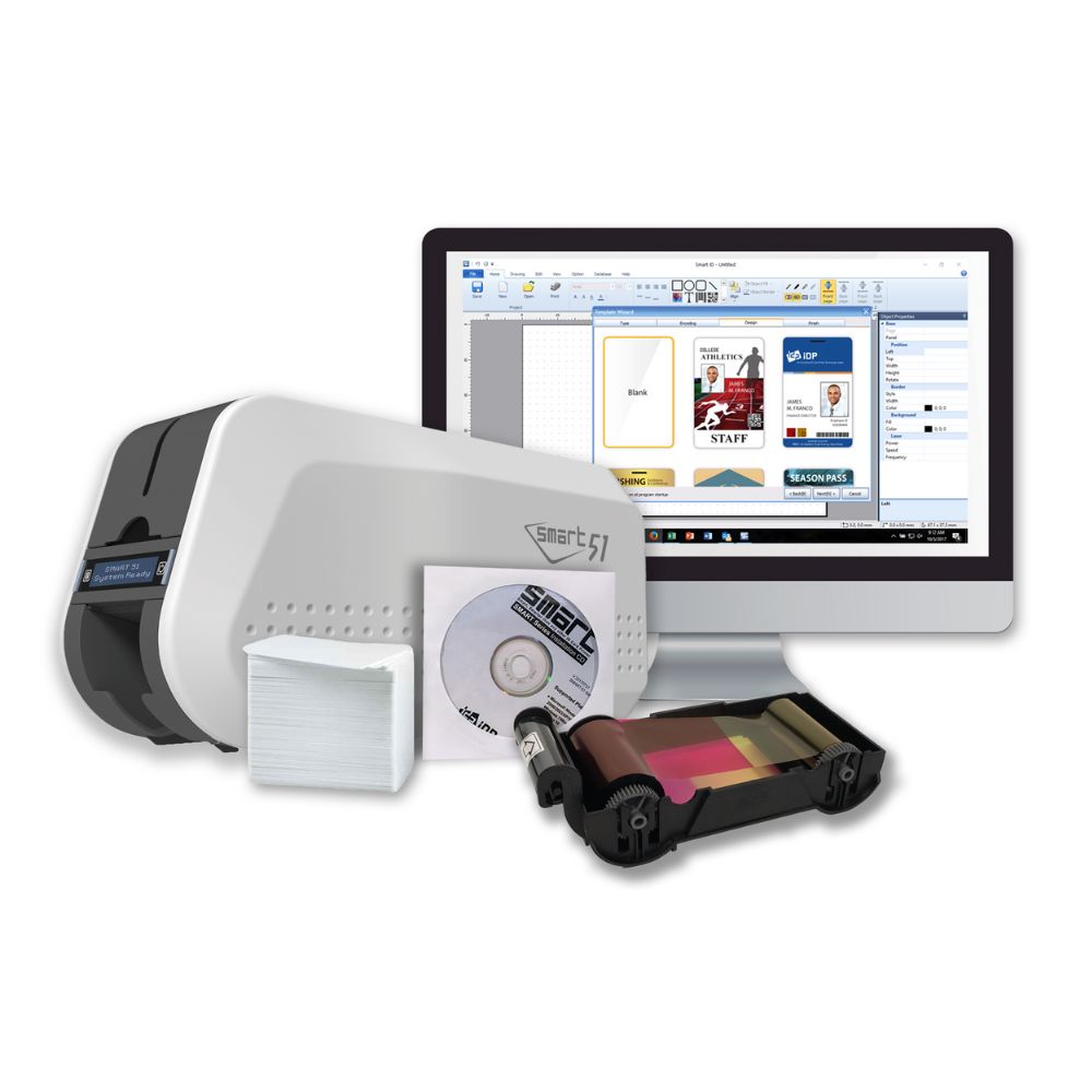 IDP SMART-51SE Simplex ID Card Printer (Ethernet)