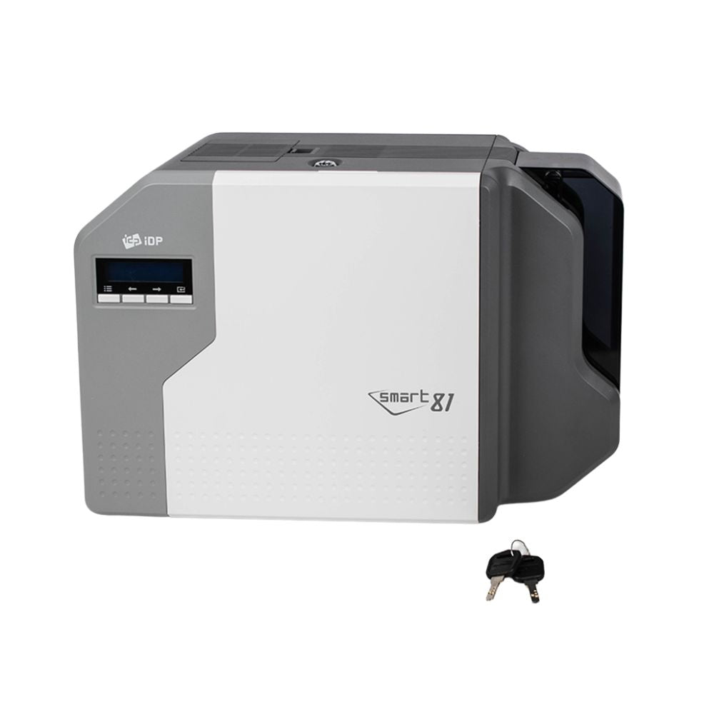 IDP SMART-81D Retransfer Duplex ID Printer w/ Security Features 653639
