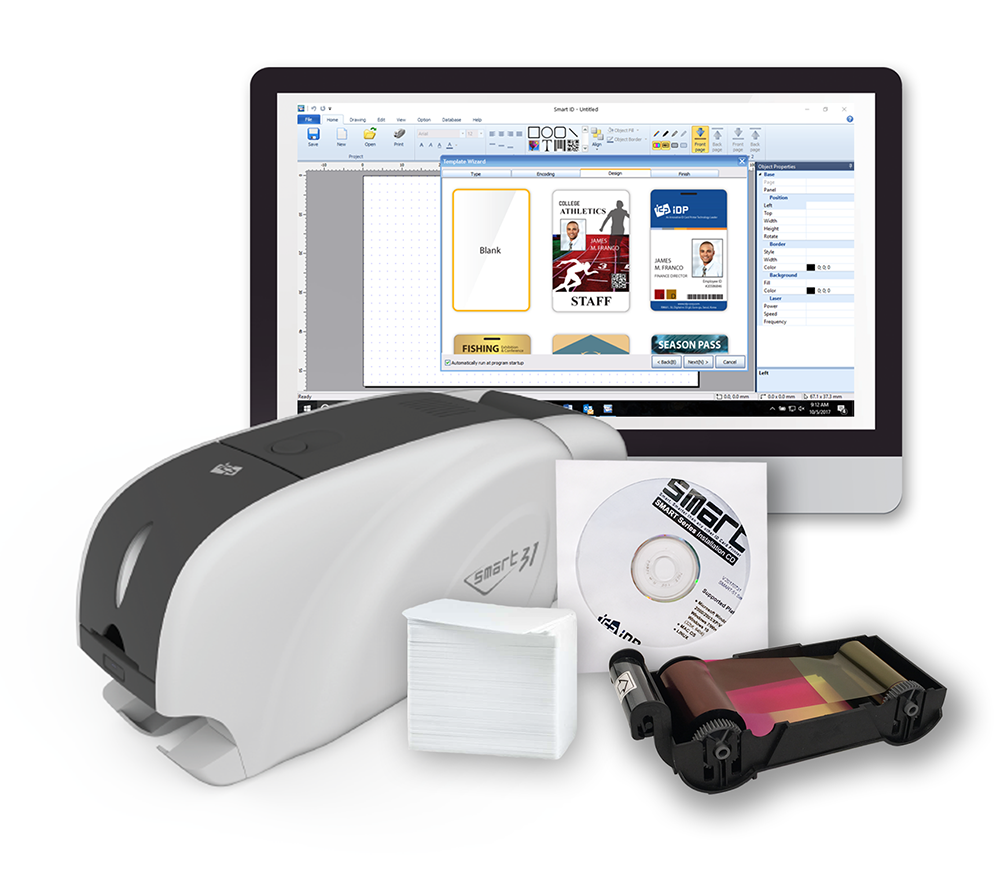 IDP SMART-31D Duplex ID Card Printer | All Security Equipment