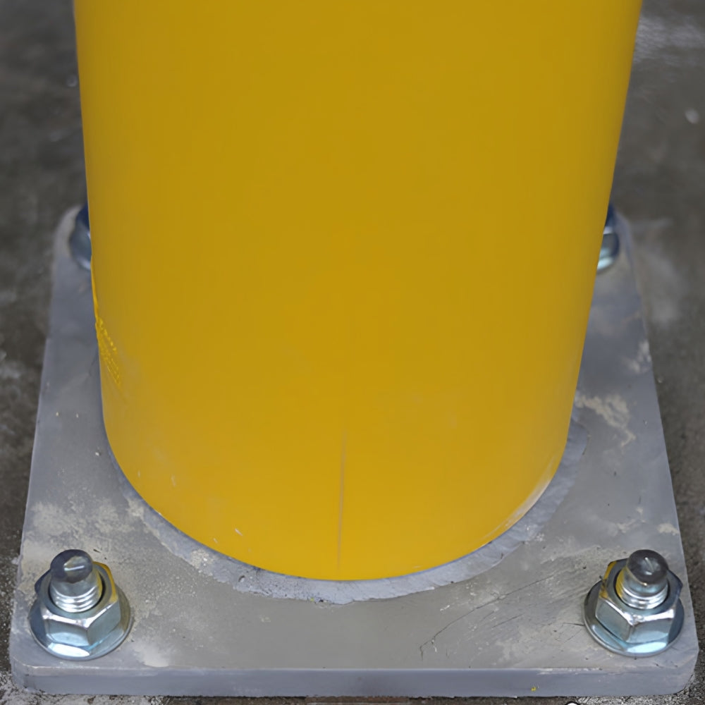 Ideal Shield 4" Base Plate Bollard with Cover