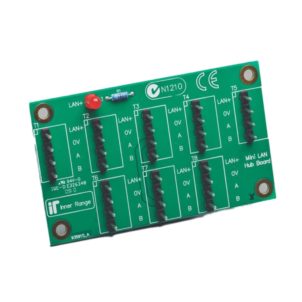 Inner Range 995915 LAN Mini Hub 8 Way with LEDs | All Security Equipment