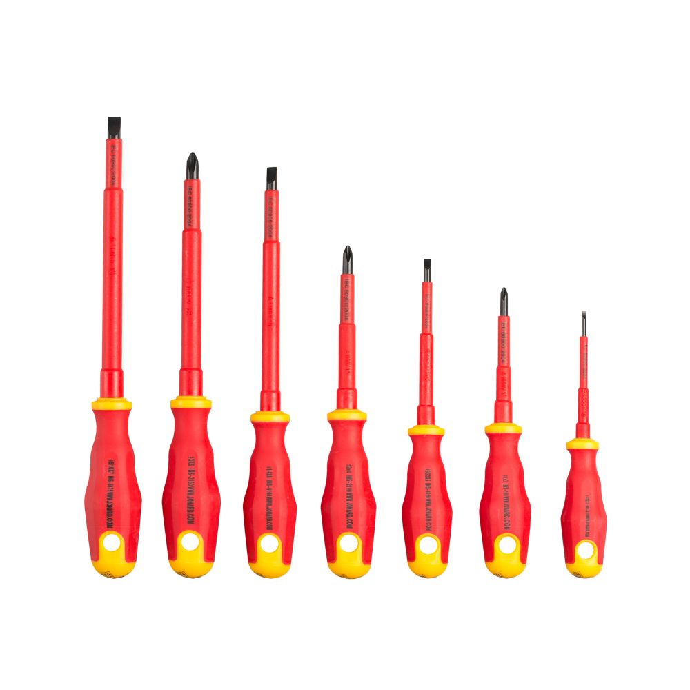 Jonard Tools 7-Piece Insulated Screwdriver Kit TK-70INS