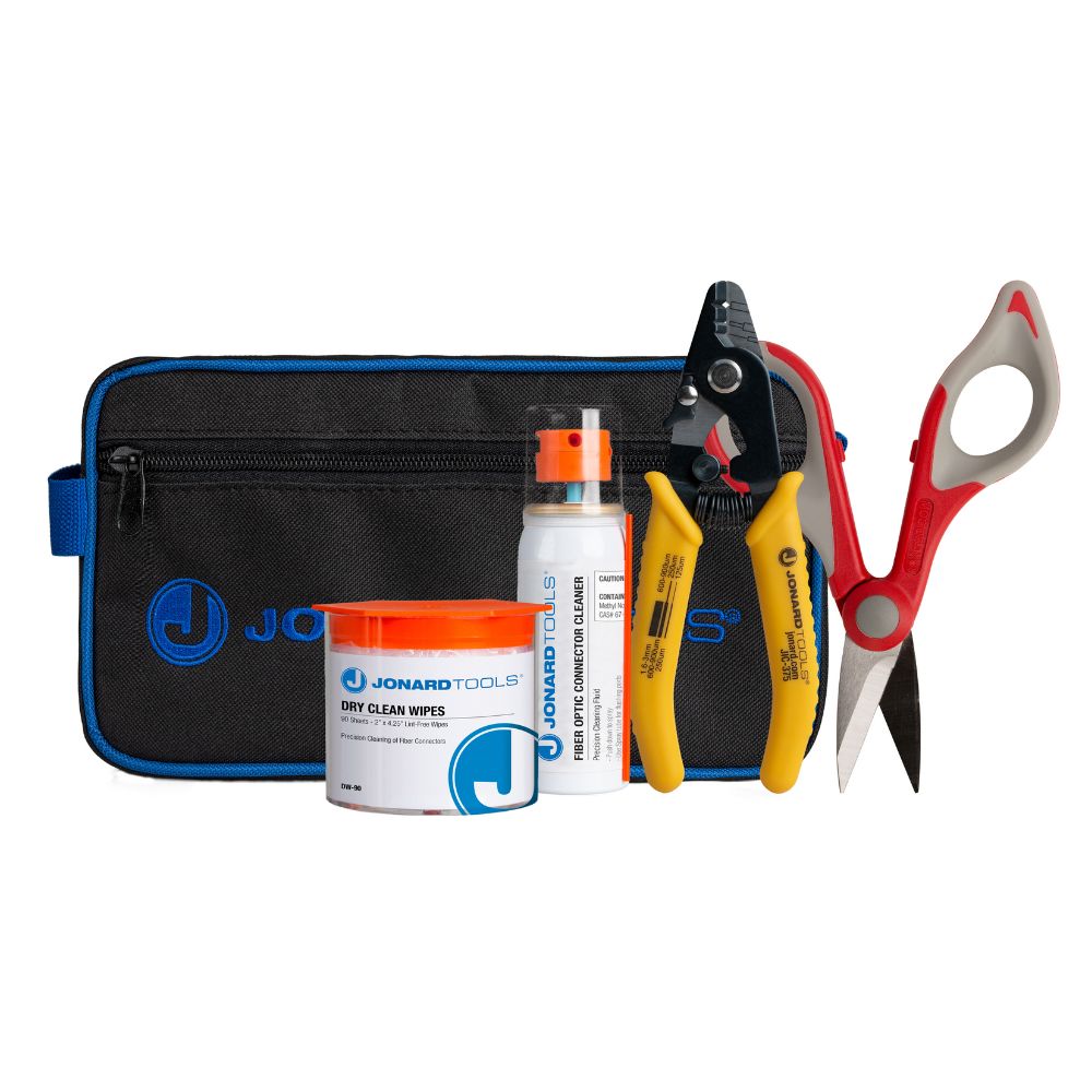 Jonard Tools Fiber Cleaning Kit TK-283 | All Security Equipment