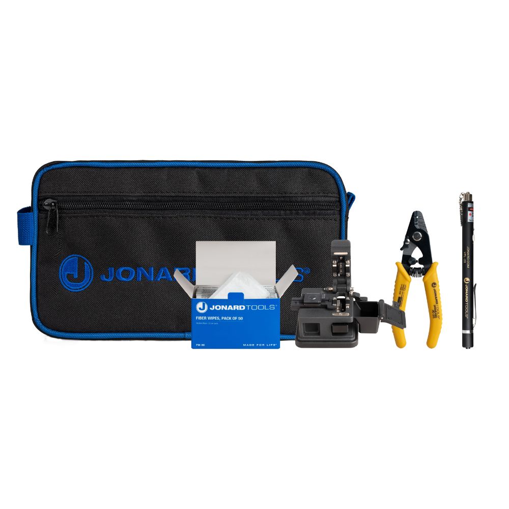 Jonard Tools Fiber Optic Connector Clean and Prep Kit TK-184