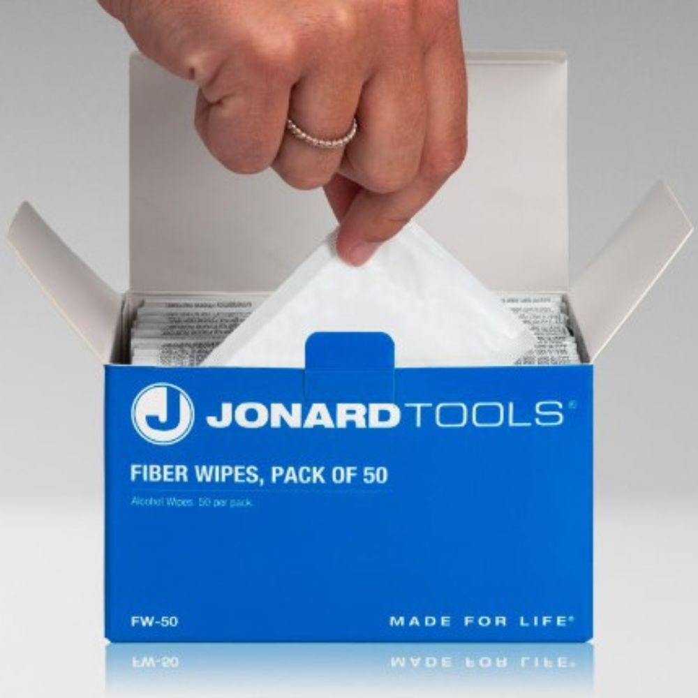 Jonard Tools Fiber Optic Connector Clean and Prep Kit TK-184