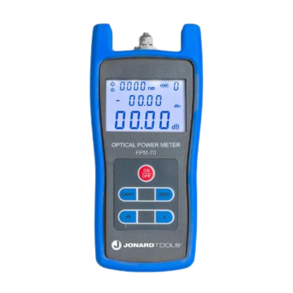 Jonard Tools Fiber Optic Power Meter (-70 to +6 dBm) FPM-70