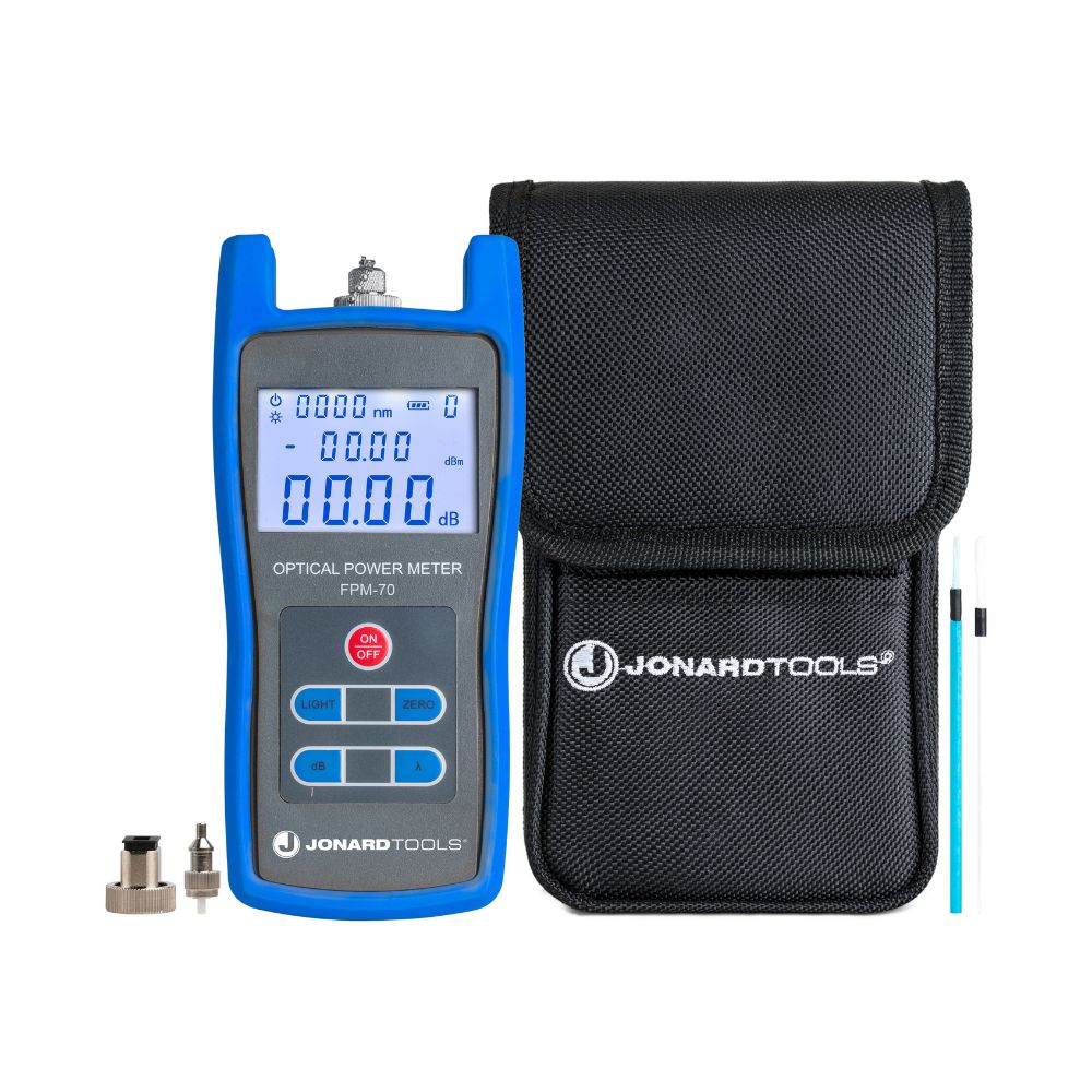 Jonard Tools Fiber Optic Power Meter (-70 to +6 dBm) FPM-70