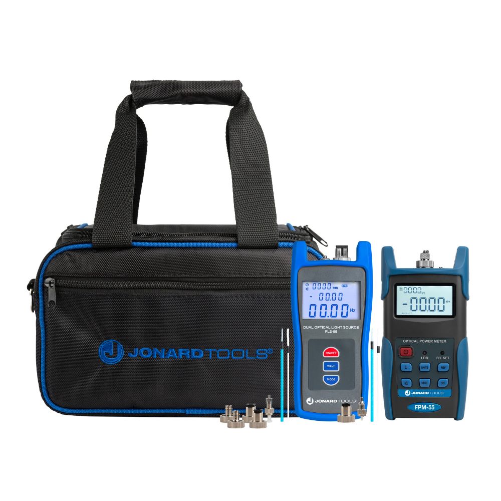 Jonard Tools Fiber Power Meter with Optical Light Source Kit FPL-5555