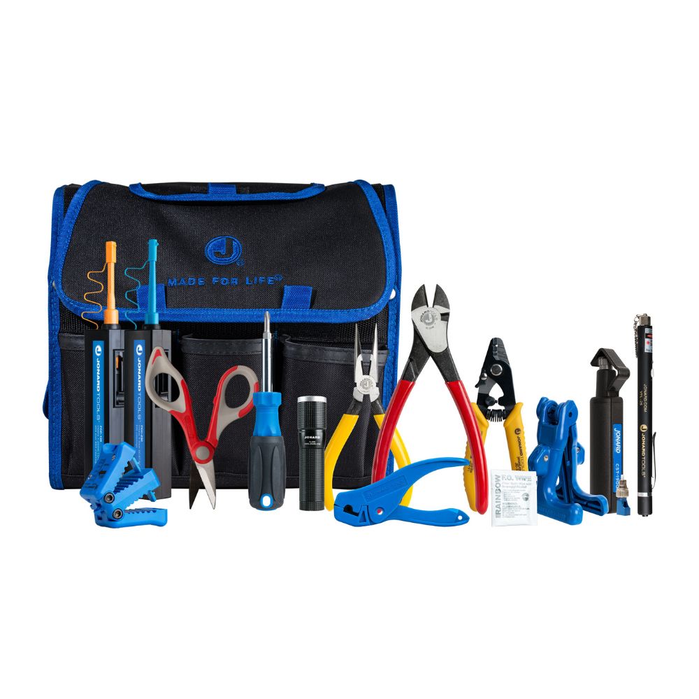 Jonard Tools Fiber Prep Kit with FCC Cleaners & VFL+ TK-161