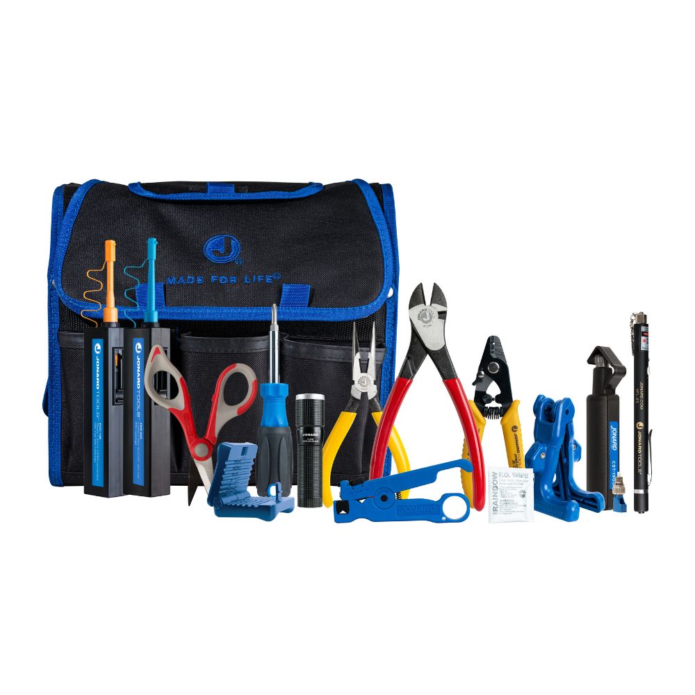 Jonard Tools Fiber Prep Kit with FCC & VFL TK-160