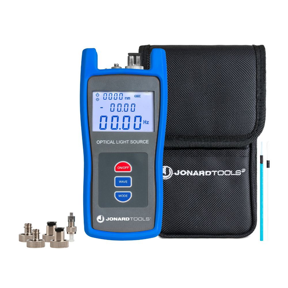 Jonard Tools Multi-mode & Single-mode Fiber Optic Light Source FLS-55