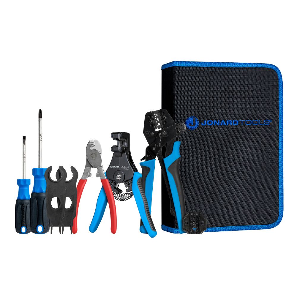 Jonard Tools Solar Panel MC3 & MC4 Crimping Tool Kit SPK-90