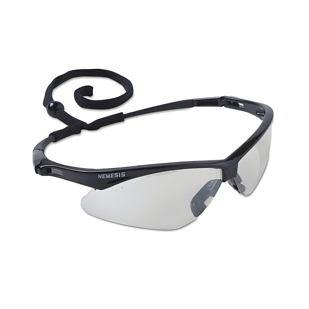 Kimberly-Clark KleenGuard V30 Indoor/Outdoor Nemesis Safety Glasses (Black/Uncoated) | All Security Equipment
