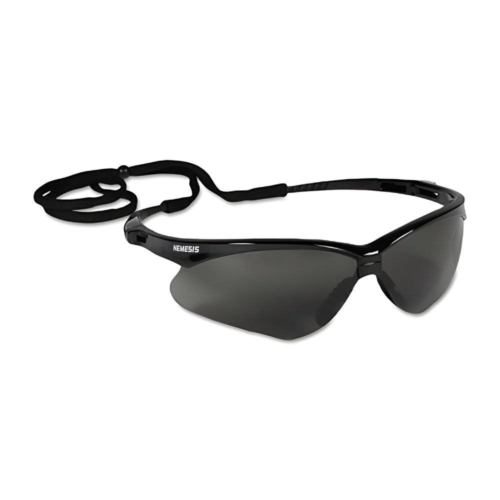 Kimberly-Clark KleenGuard V30 Smoke Nemesis Safety Glasses (Black/Anti-Fog) | All Security Equipment