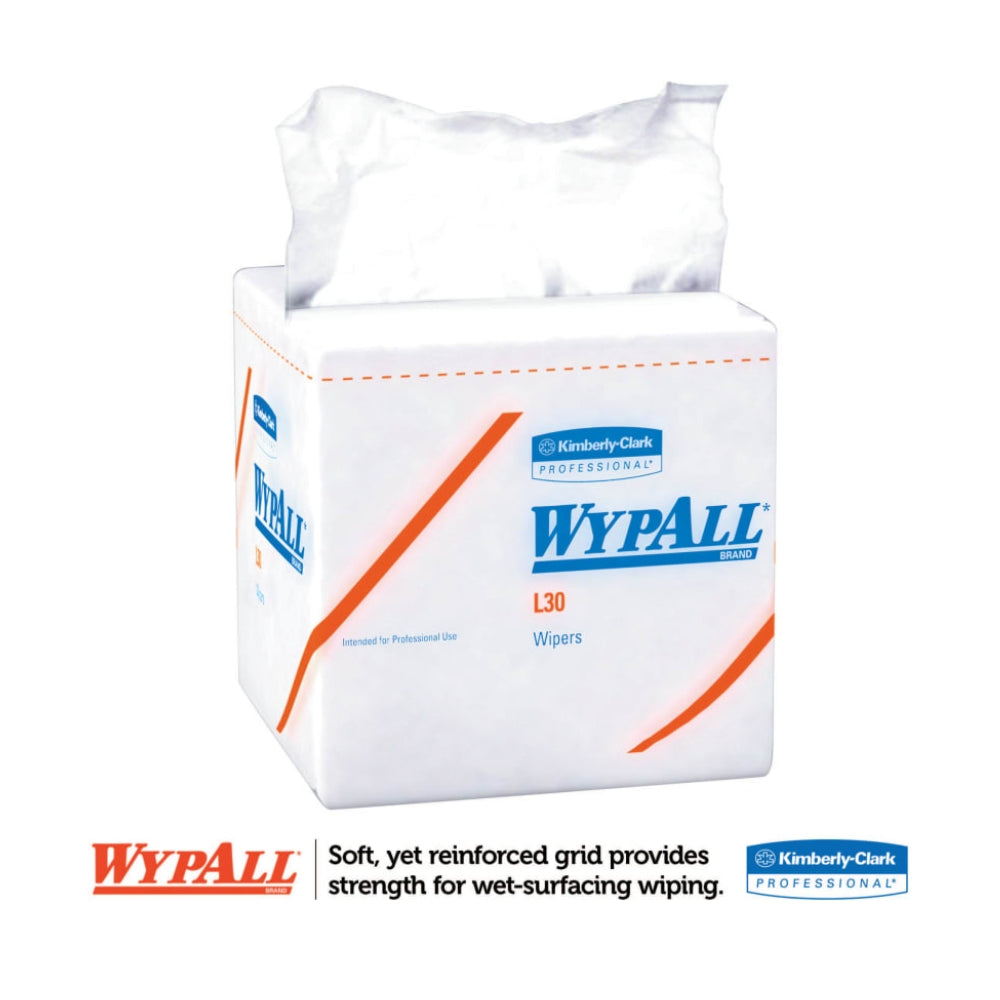 Kimberly-Clark Professional WypAll L30 Wipers (1/4 Fold) | All Security Equipment