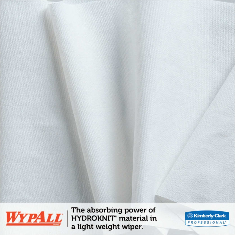 Kimberly-Clark WypAll X60 White Cloth Wipers (Jumbo Roll) | All Security Equipment