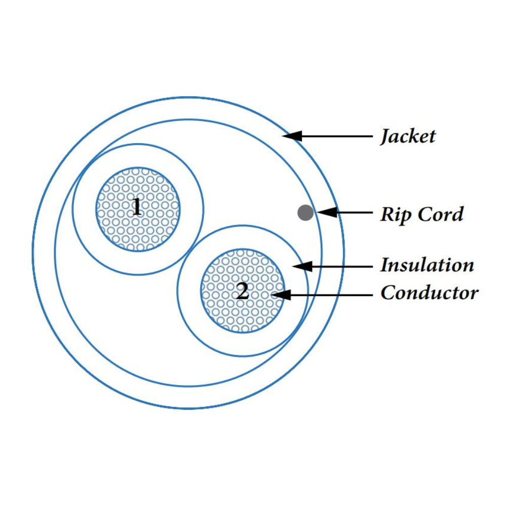 Liberty L1602-1306-0550 2 Conductor Stranded Speaker Cable (500')