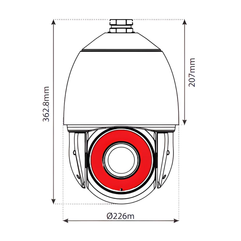 Liberty Camera L3IP4PTZ30XS 4MP 30X IP PTZ Camera | ASE