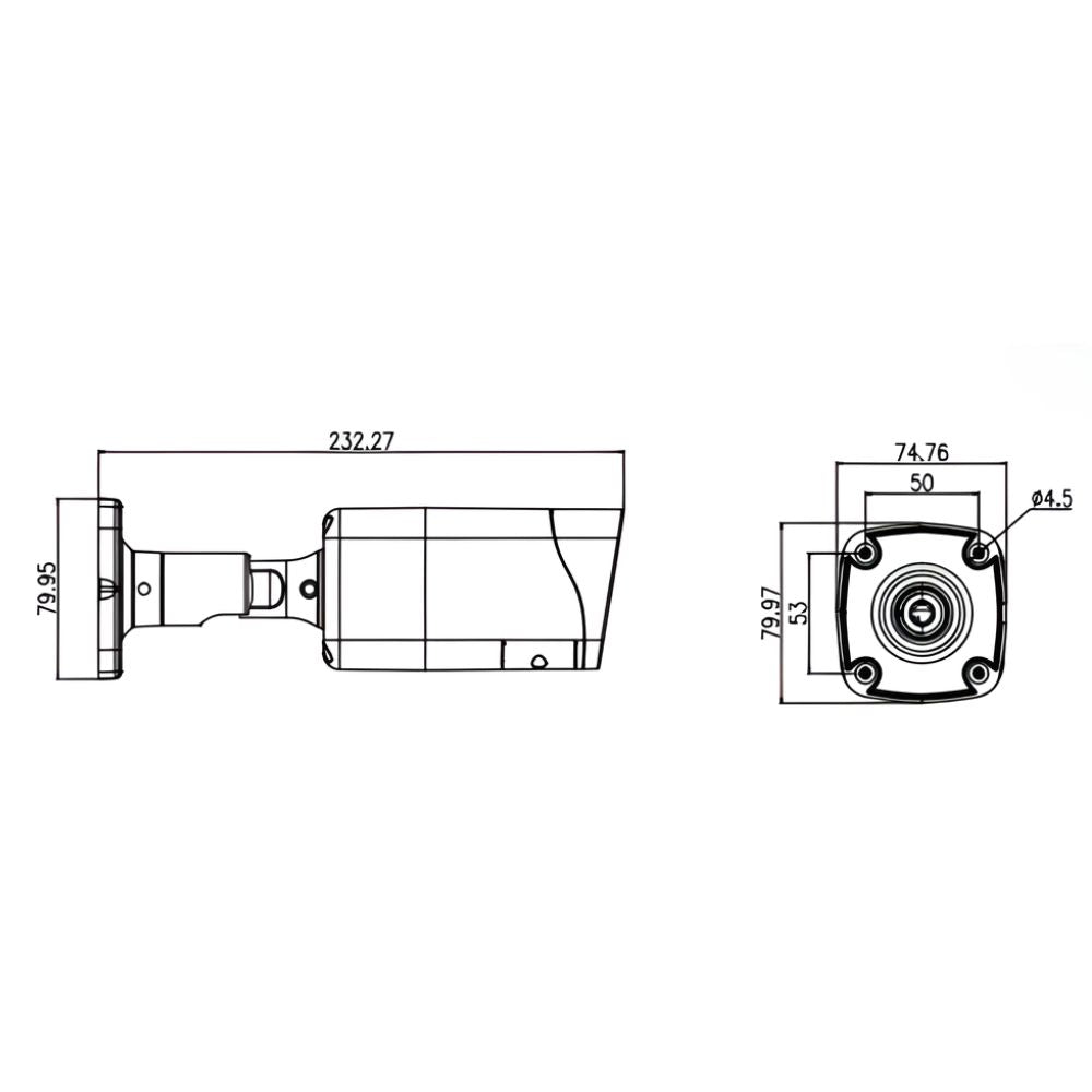 Liberty Camera L3IP8VFBS 8MP Varifocal IP Bullet Camera | ASE