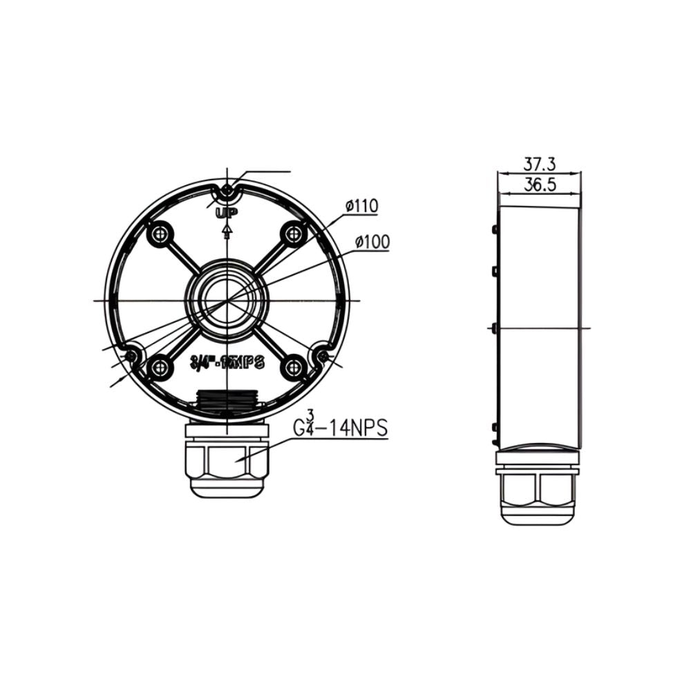 Liberty Camera L3JB2 Camera Junction Box | All Security Equipment