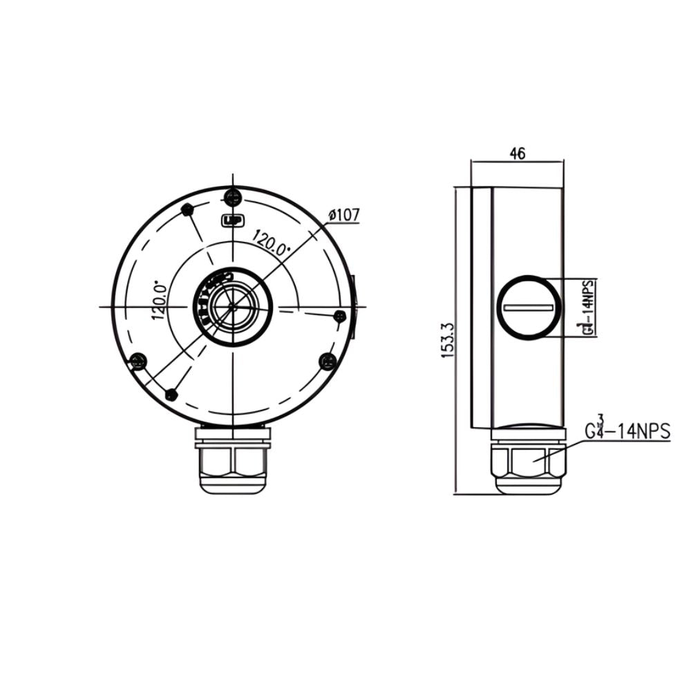 Liberty Camera L3JB3 Camera Junction Box | All Security Equipment