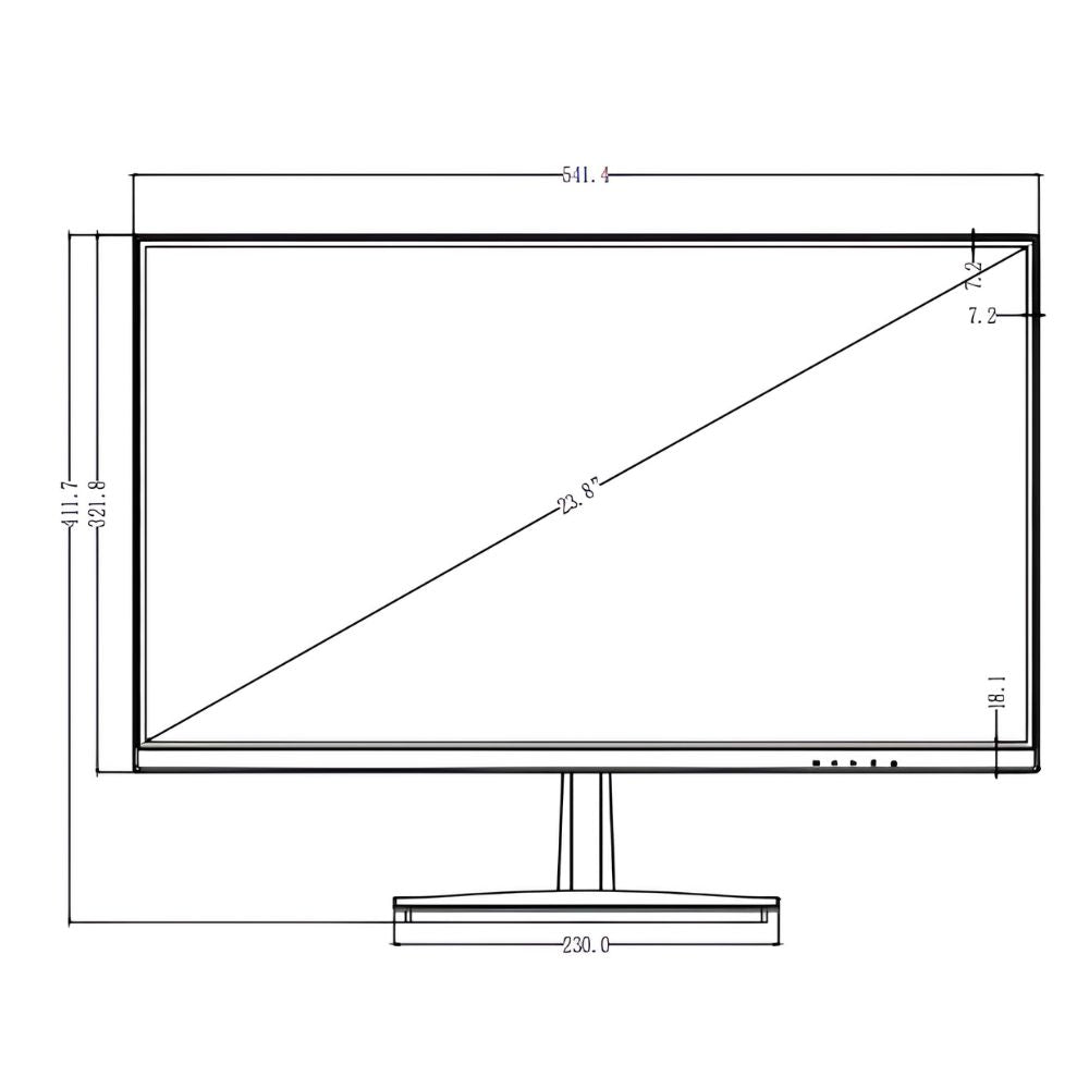 Liberty Camera LASM24 24 Inch 1080p Security Monitor | ASE
