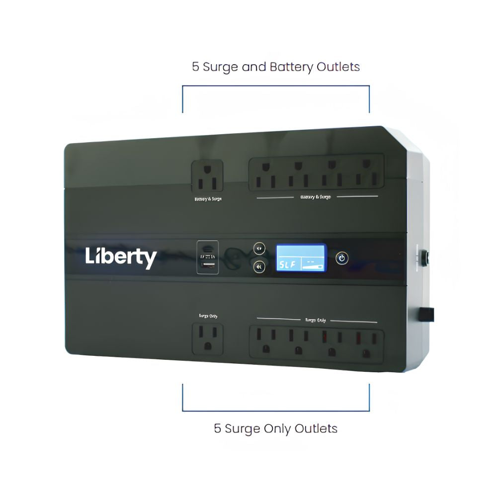 Liberty Camera LUPS-SB900D Power Supply 900 VA Standby UPS | ASE