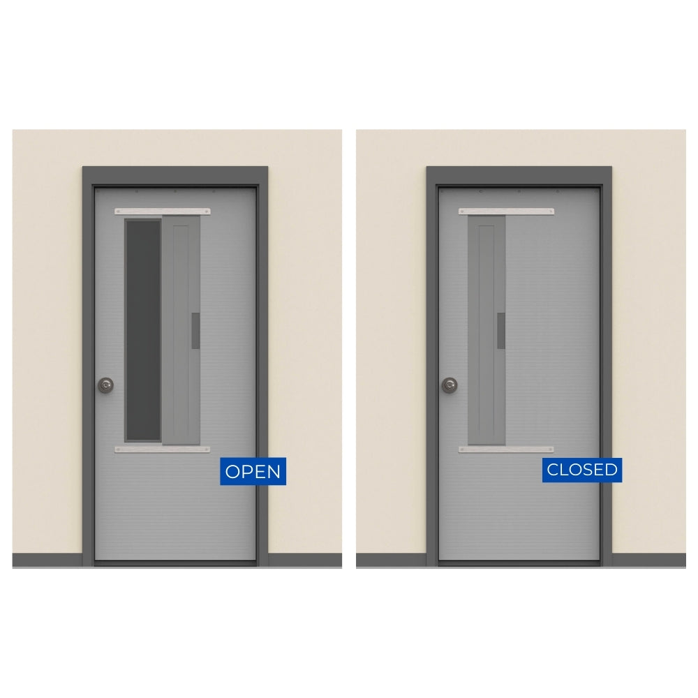 LifeShield Fixed Classroom Door Panel with Lite Kit | All Security Equipment