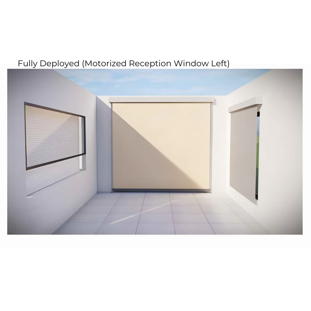 Mayday LifeShield Motorized Reception Window | All Security Equipment