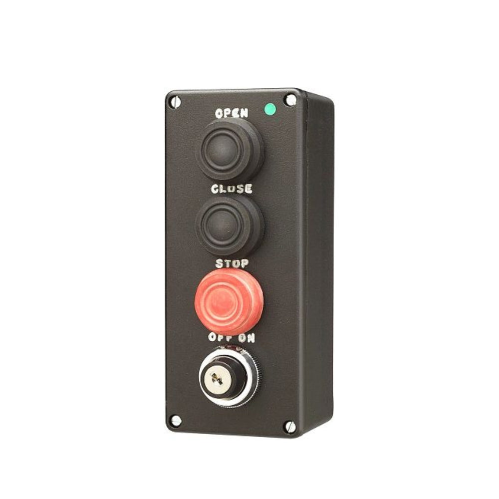 LiftMaster 3-Button Outdoor Surface Mount Station with Single Key Control (NEMA 4/12) | All Security Equipment