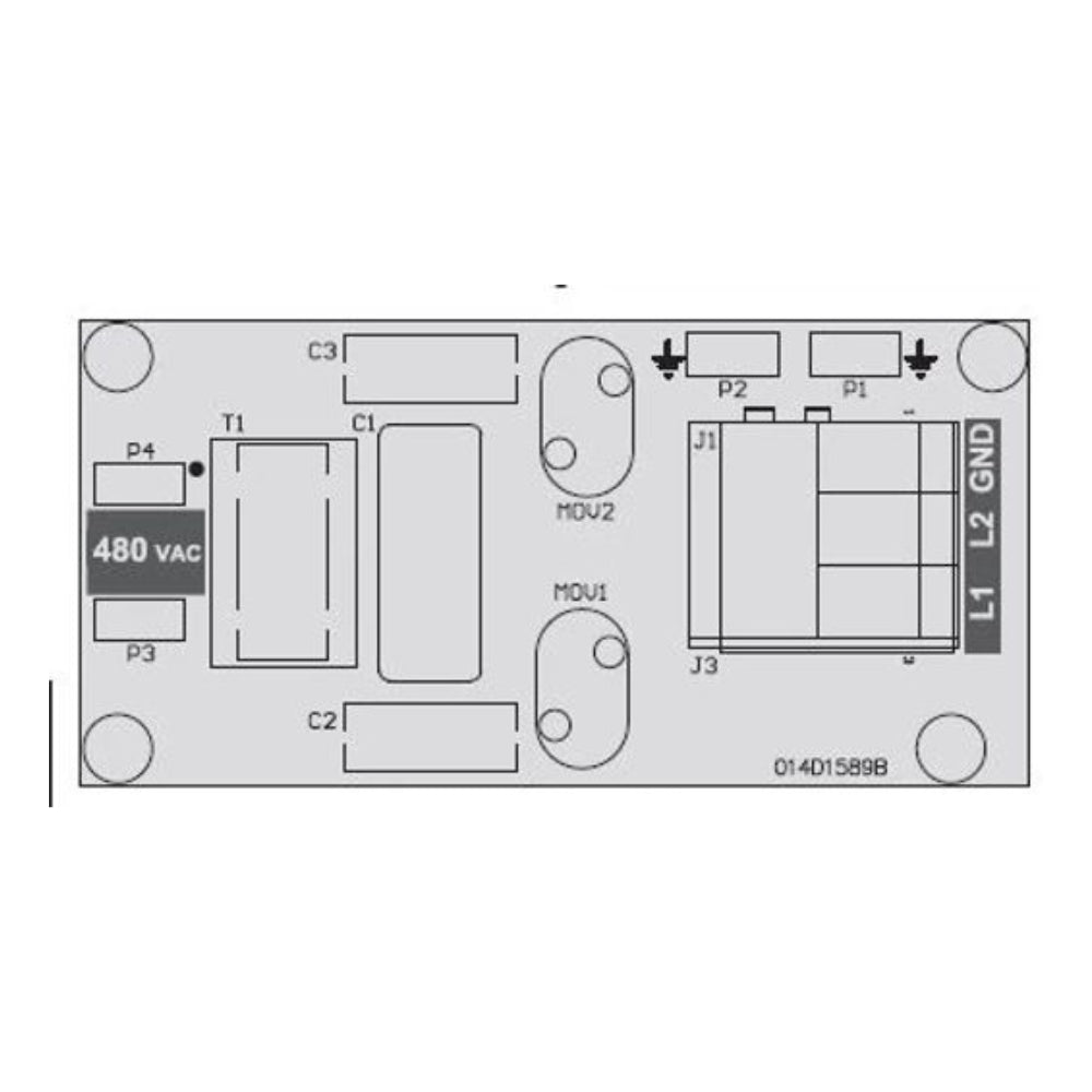 LiftMaster EMI Board, 480VAC, T, JH 700 | All Security Equipment