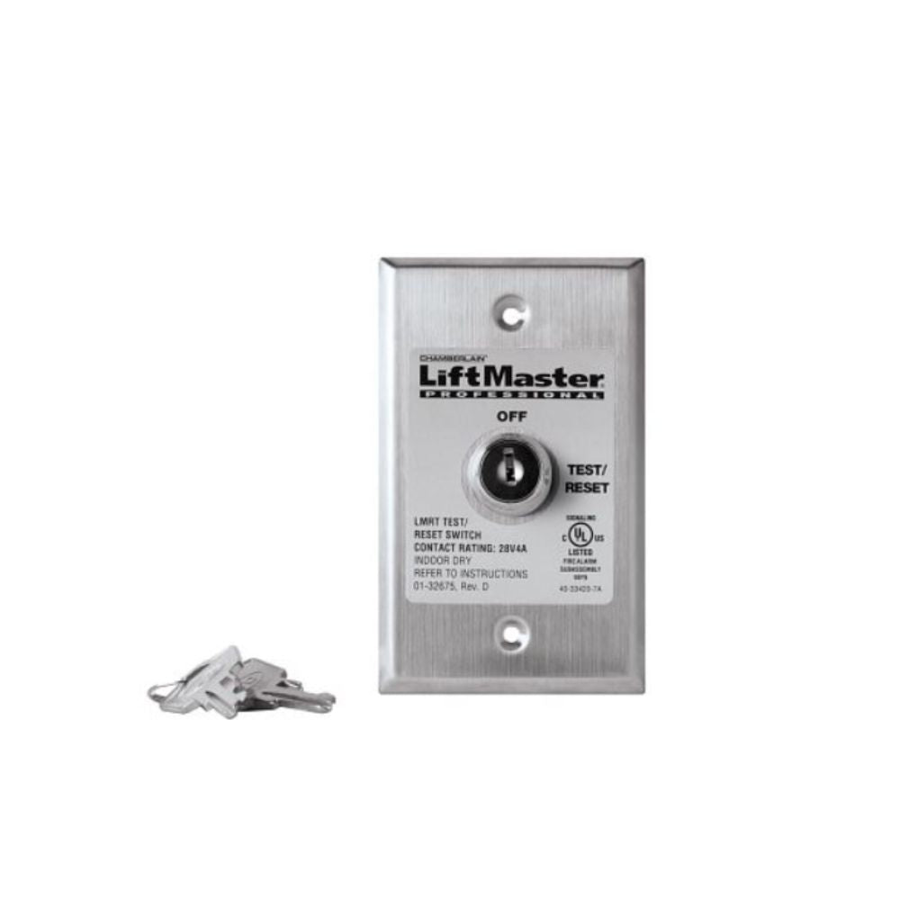 LiftMaster Fire Door Remote Test Plate | All Security Equipment