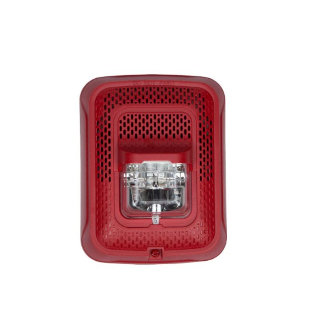 LiftMaster Fire Rated Red Speaker Strobe (12/24VDC) | All Security Equipment
