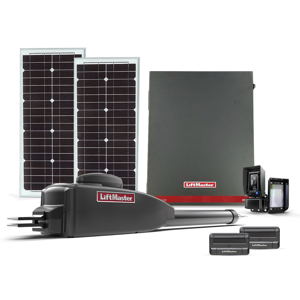 LiftMaster LA400XL20W Single Swing Gate Opener Solar Kit LIF-LA400XL60W | All Security Equipment 1/6