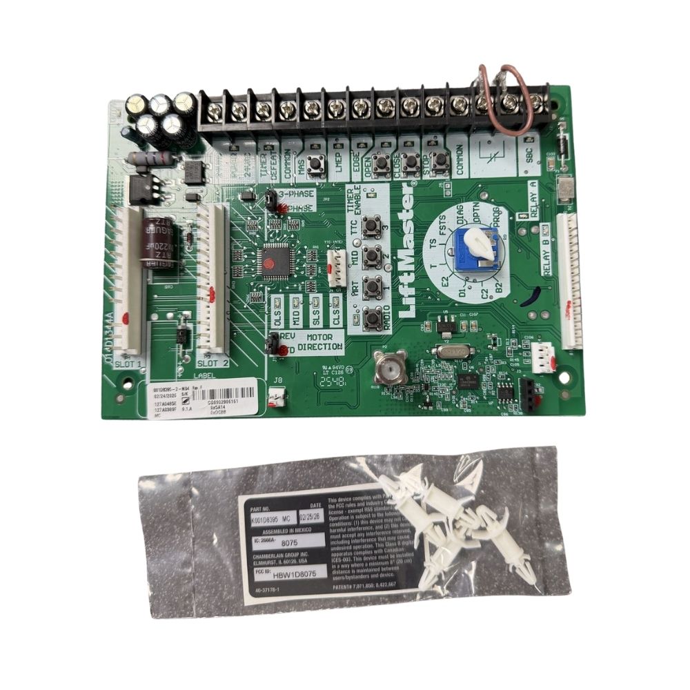 LiftMaster Logic Board (1&3PH, Current Sense Ready L5) K001D8395MC