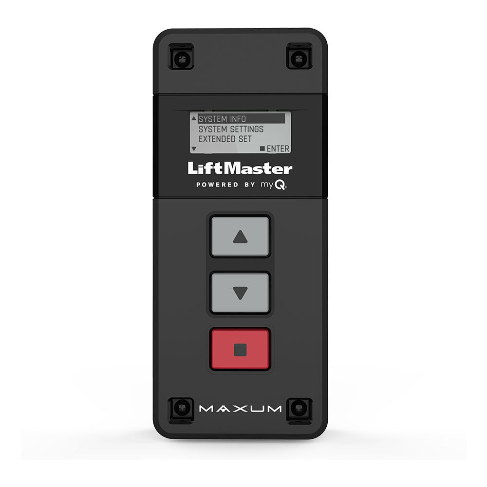 LiftMaster MAXUM 3/4 HP DC Jackshaft Commercial Door Operator Hoisted