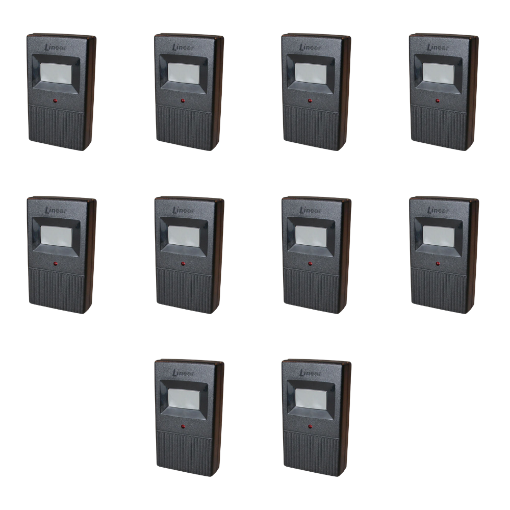 Linear K-MT-1B-10 1-Channel Block Coded Visor Transmitter - Pack of 10