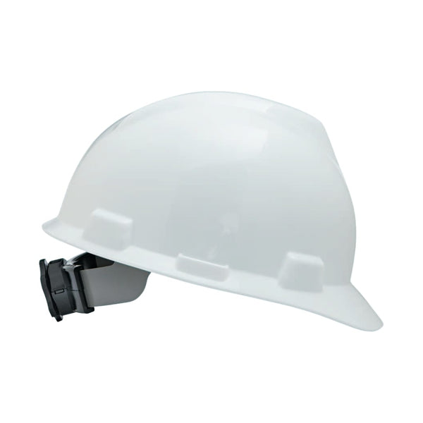 MSA Safety V-Gard Slotted Hard Hat Caps (White) | All Security